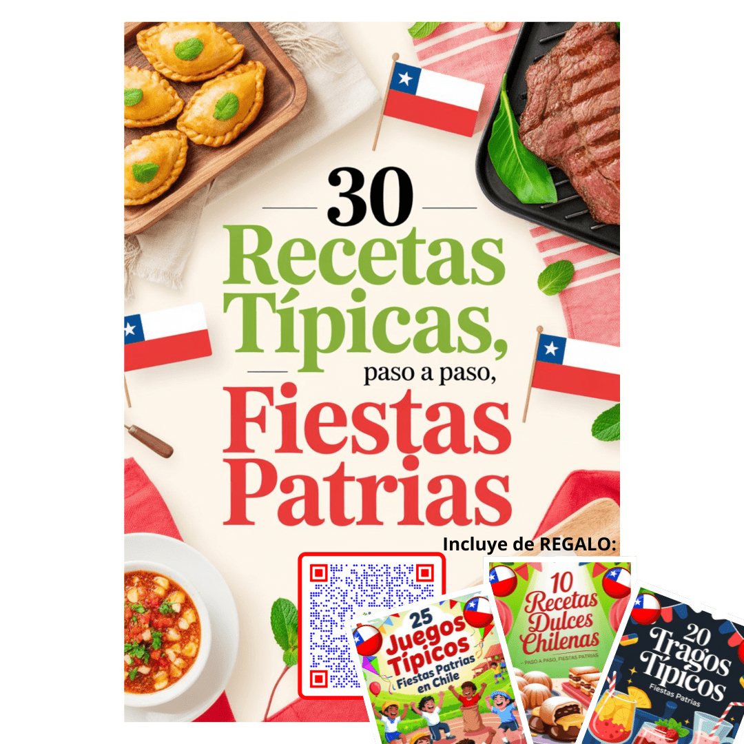 30 Recetas Típicas Fiestas Patrias + Regalos