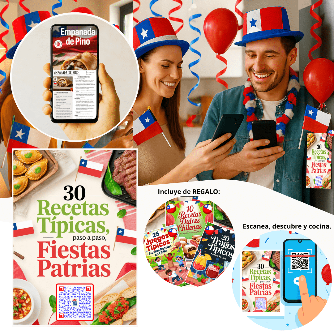 30 Recetas Típicas Fiestas Patrias + Regalos