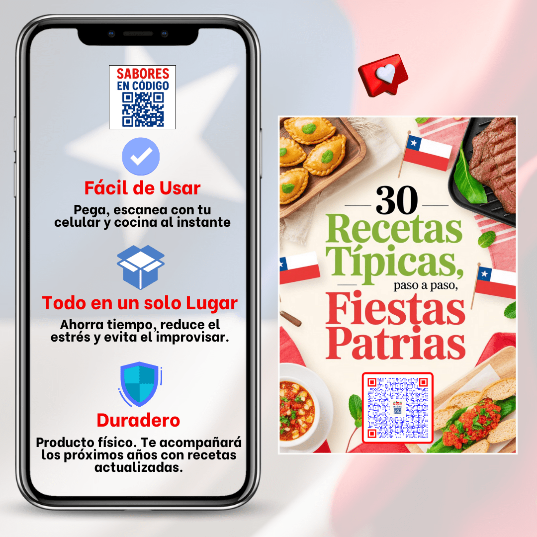 30 Recetas Típicas Fiestas Patrias + Regalos